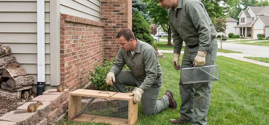 Remove Chipmunks From Yard in Alpharetta