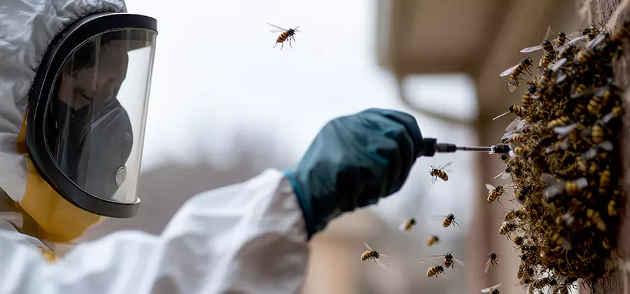 Bumble Bee Hive Removal in Alpharetta