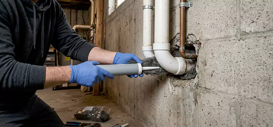 Mouse Proofing Pipes in Alpharetta
