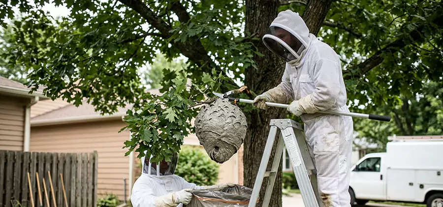 Wasp Nest in Tree Removal Alpharetta