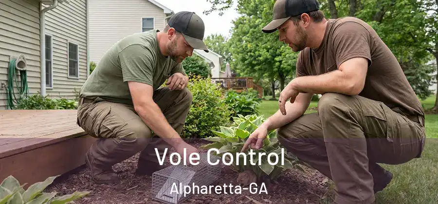 Vole Control Alpharetta-GA
